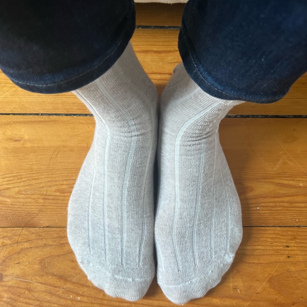 NUI Merino Wool Natural Kneehighs 10/12 years